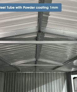 10x20ft Outdoor Metal Storage Shed