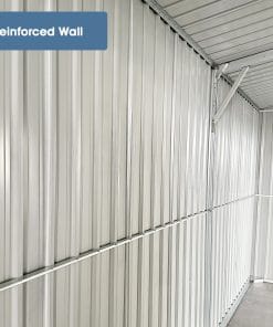 10x20ft Outdoor Metal Storage Shed