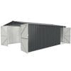 13x20ft Outdoor Metal Storage Shed
