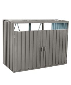 Metal Trash Can Storage Shed 20 - BuyStorageShed.com Metal Trash Can Storage Shed