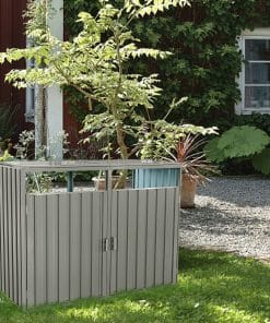 Metal Trash Can Storage Shed 14 - BuyStorageShed.com Metal Trash Can Storage Shed