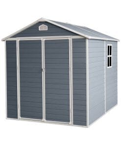 6x8FT Resin Outdoor Storage Shed