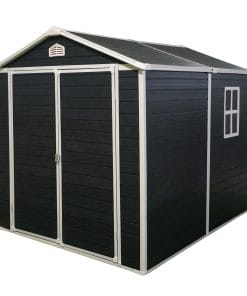 6x8ft Resin Outdoor Storage Shed Kit