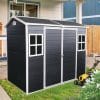 4x8ft Resin Outdoor Storage Shed 17 - BuyStorageShed.com 4x8ft Resin Outdoor Storage Shed