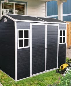 4x8ft Resin Outdoor Storage Shed