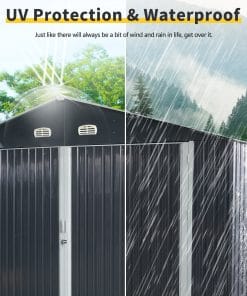 20x13 FT Metal Outdoor Storage Shed