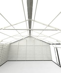 23x22ft Double Door Garage Metal Shed 19 - BuyStorageShed.com 23x22ft Double Door Garage Metal Shed