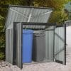 Garbage Bin Shed Stores 2 Trash Cans