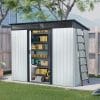 8x6ft Outdoor Metal Storage Shed