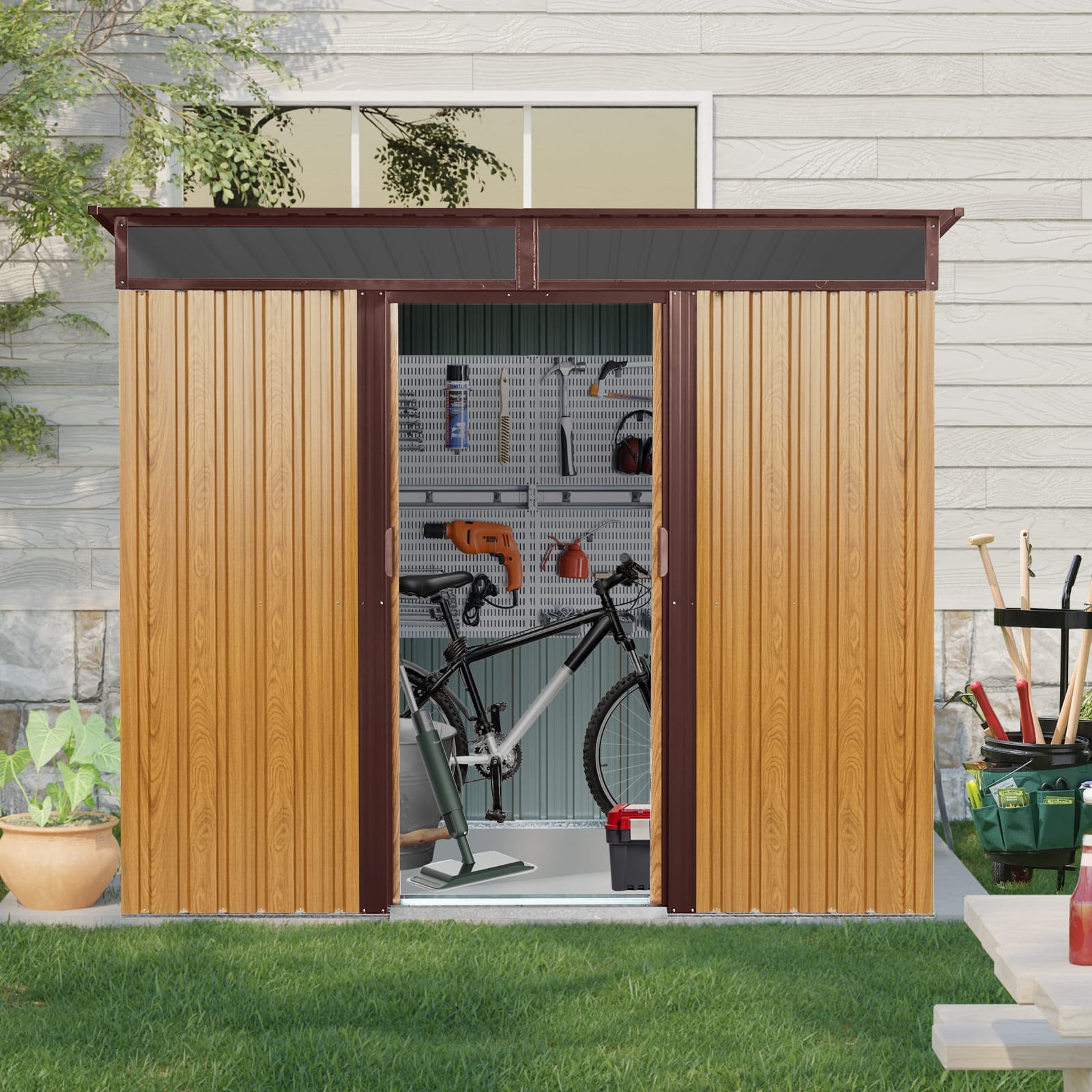 Assembly Instruction For W540P185316 8 - BuyStorageShed.com 8x6ft Outdoor Metal Storage Shed
