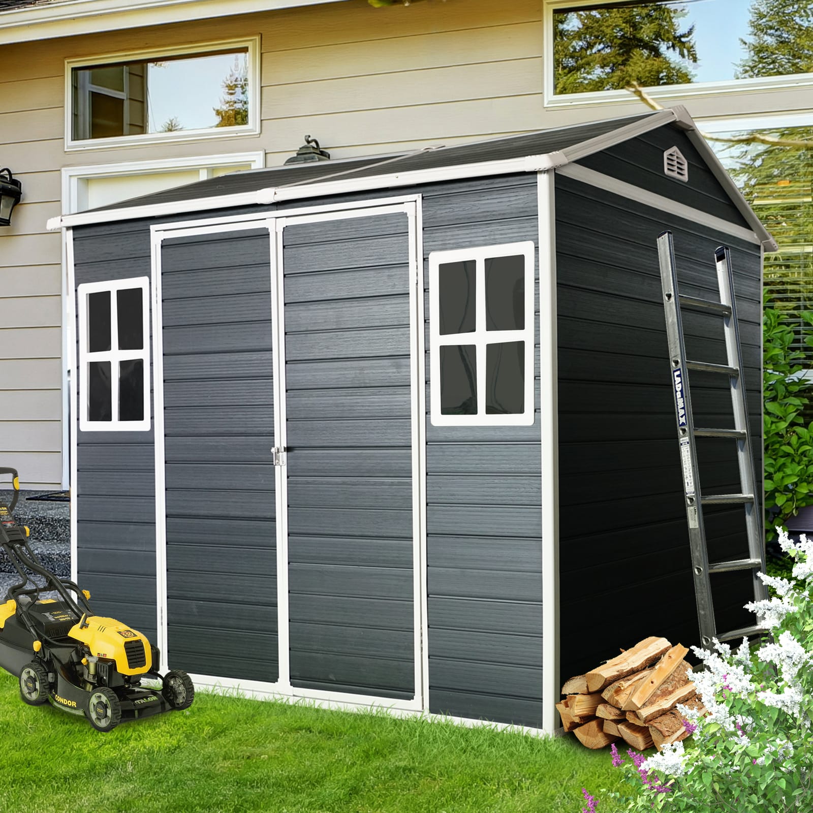 Assembly Instruction For W540S00048 5 - BuyStorageShed.com 8x6ft Resin Outdoor Storage Shed