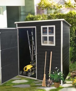 5x3ft Resin Outdoor Storage Shed Kit