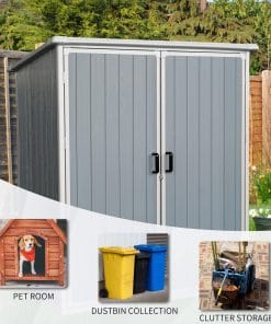 5x3ft Outdoor Storage Shed