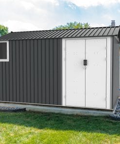 8x12ft Metal Outdoor Storage Shed