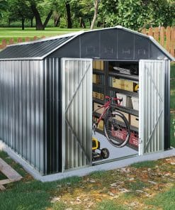 10x12Ft Outdoor Metal Storage Shed