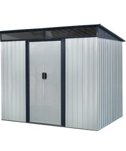 8x6ft Outdoor Metal Storage Shed