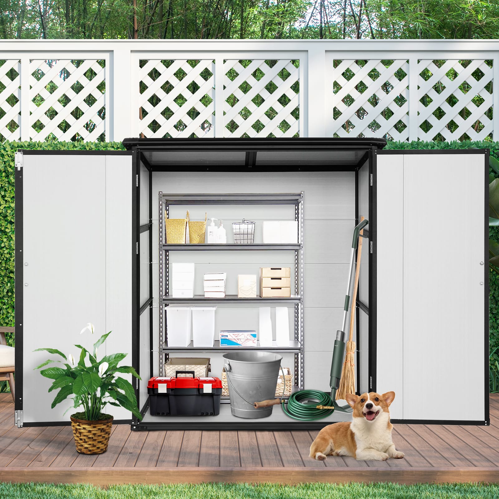 Assembly Instruction For W540S00034 6 - BuyStorageShed.com 5x3ft Outdoor Storage Shed