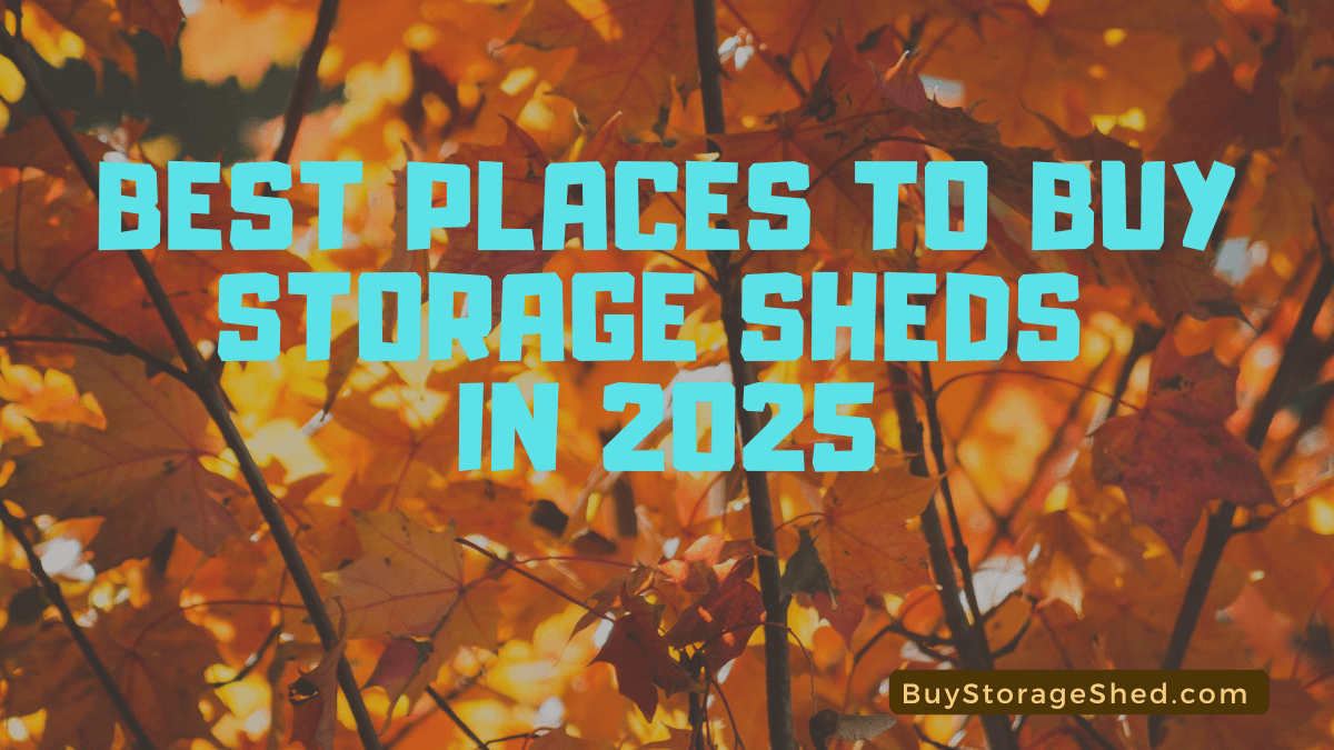 Best Places to Buy Storage Sheds in 2025 8 - BuyStorageShed.com Best Places to Buy Storage Sheds in 2025