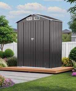 5x3 Ft Metal Outdoor Storage Shed