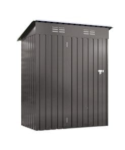 5x3 Ft Metal Outdoor Storage Shed, Gray 15 - BuyStorageShed.com 5x3 Ft Metal Outdoor Storage Shed, Gray
