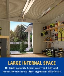 10 x 8 FT Outdoor Storage Shed 20 - BuyStorageShed.com 10 x 8 FT Outdoor Storage Shed