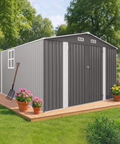 10x14 FT Outdoor Metal Storage Shed