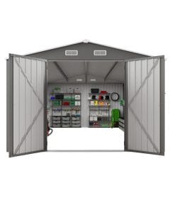 10x14 FT Outdoor Metal Storage Shed 27 - BuyStorageShed.com 10x14 FT Outdoor Metal Storage Shed
