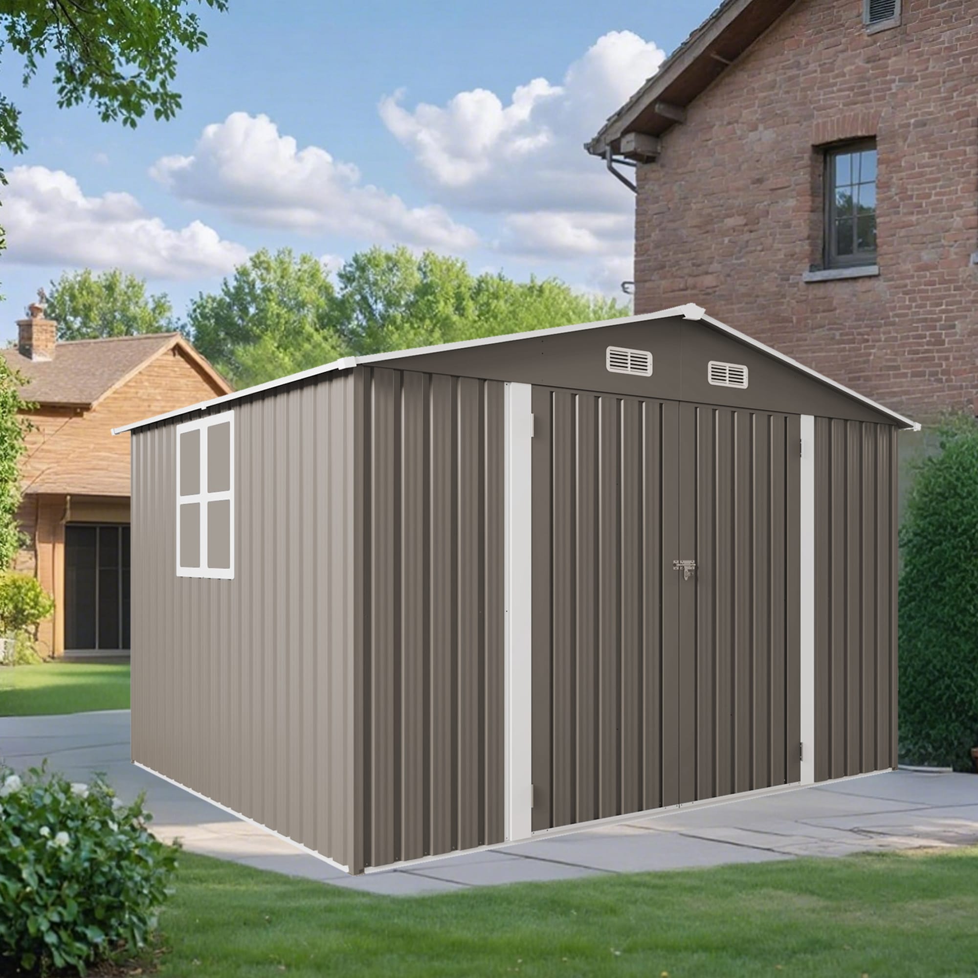10 x 8 FT Outdoor Storage Shed 1 - BuyStorageShed.com 10 x 8 FT Outdoor Storage Shed