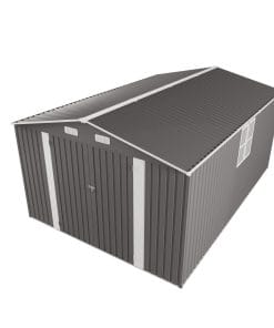 10x14 FT Outdoor Metal Storage Shed 29 - BuyStorageShed.com 10x14 FT Outdoor Metal Storage Shed
