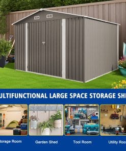10 x 8 FT Outdoor Storage Shed 19 - BuyStorageShed.com 10 x 8 FT Outdoor Storage Shed