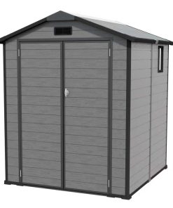 6x6 FT Plastic Outdoor Storage Shed