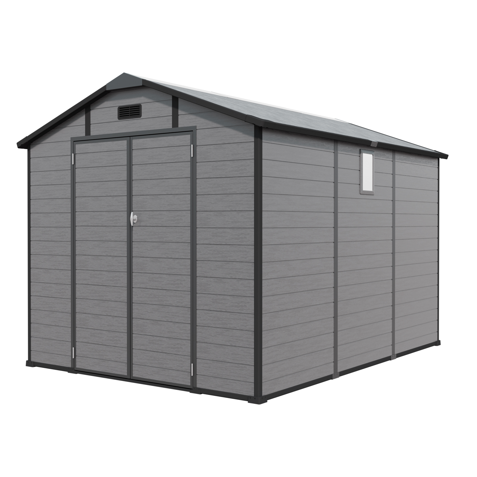 8x10FT Plastic Outdoor Storage Shed 5 - BuyStorageShed.com 8x10FT Plastic Outdoor Storage Shed