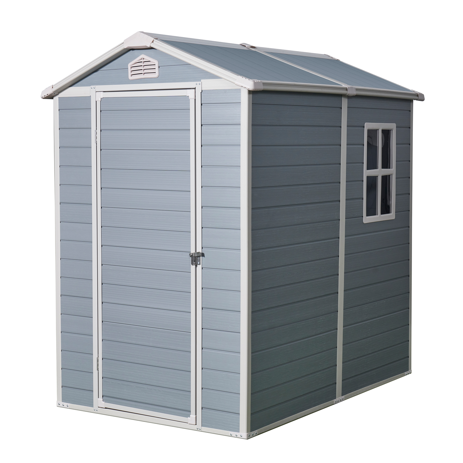 4x6ft Resin Outdoor Storage Shed 6 - BuyStorageShed.com 4x6ft Resin Outdoor Storage Shed