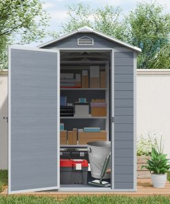 4x6ft Resin Outdoor Storage Shed 12 - BuyStorageShed.com 4x6ft Resin Outdoor Storage Shed