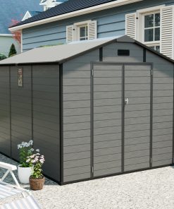 8x10FT Plastic Outdoor Storage Shed
