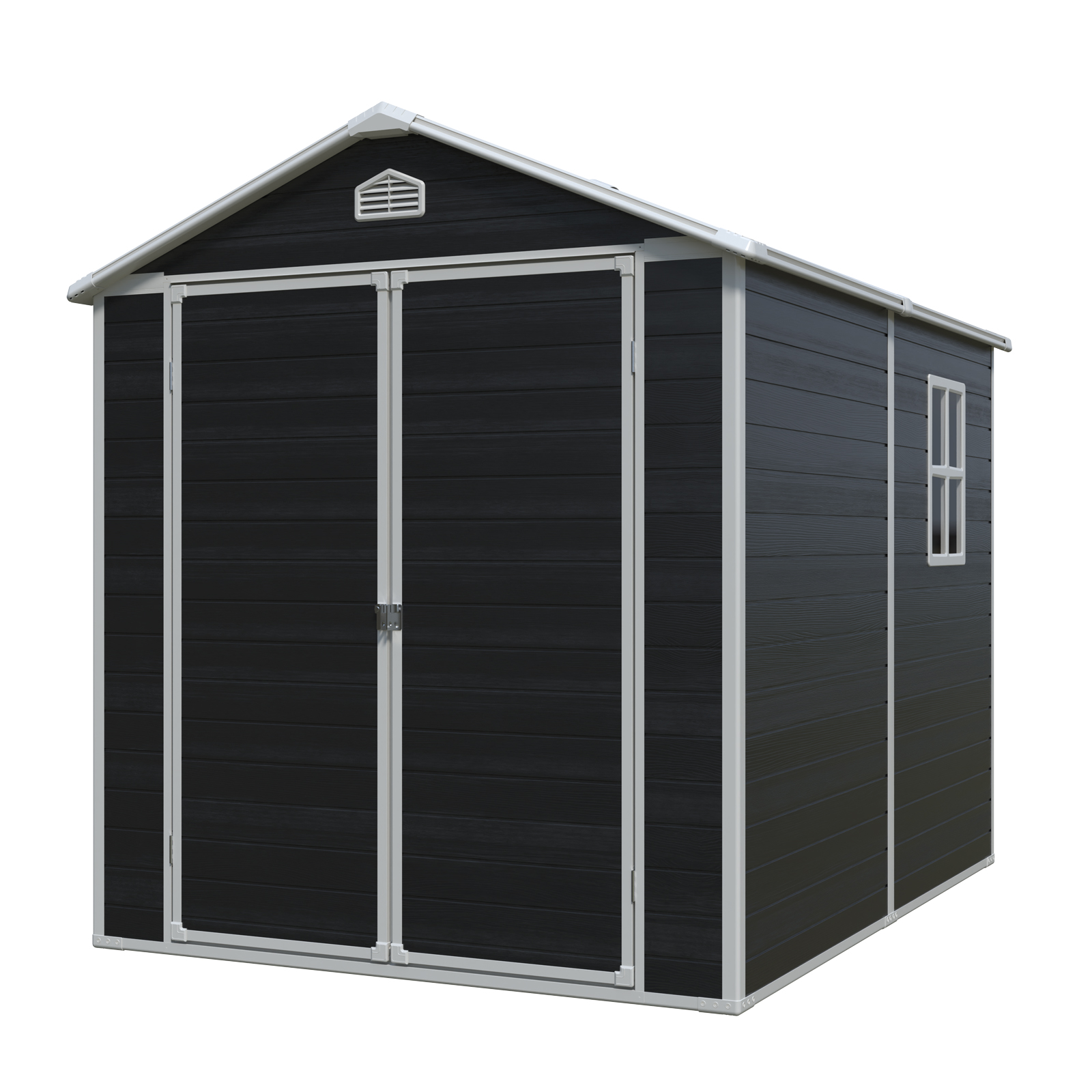 6FT x 8FT Resin Outdoor Storage Shed 3 - BuyStorageShed.com 6FT x 8FT Resin Outdoor Storage Shed