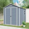 8FT x 6FT Resin Outdoor Storage Shed 17 - BuyStorageShed.com 8FT x 6FT Resin Outdoor Storage Shed