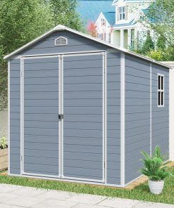 8FT x 6FT Resin Outdoor Storage Shed