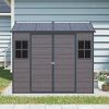 8x6 Ft Resin Outdoor Storage Shed 16 - BuyStorageShed.com 8x6 Ft Resin Outdoor Storage Shed