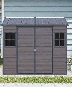 8x6 Ft Resin Outdoor Storage Shed
