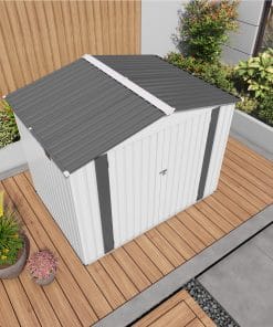 8x6 Ft Metal Outdoor Garden Storage Shed