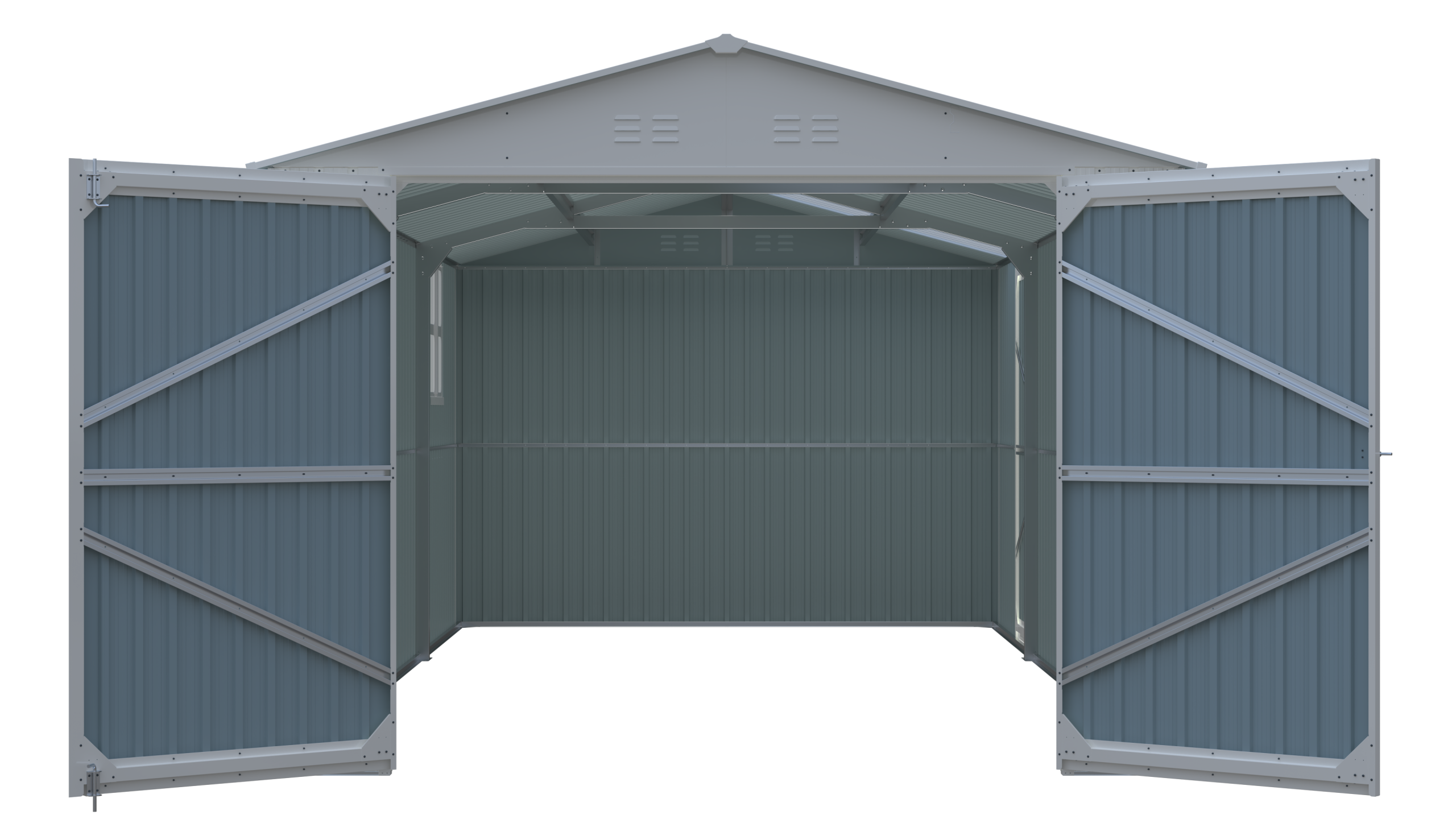 20 × 10 FT Outdoor Storage Shed 3 - BuyStorageShed.com 20 × 10 FT Outdoor Storage Shed