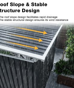 6x6FT Outdoor Pergola