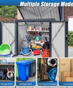 5x3FT Outdoor Trash Can