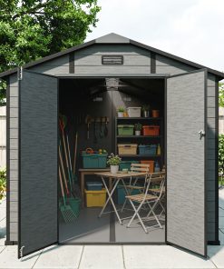 8x14 FT Plastic Outdoor Storage Shed