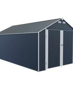 12×20 FT Metal Outdoor Storage Shed