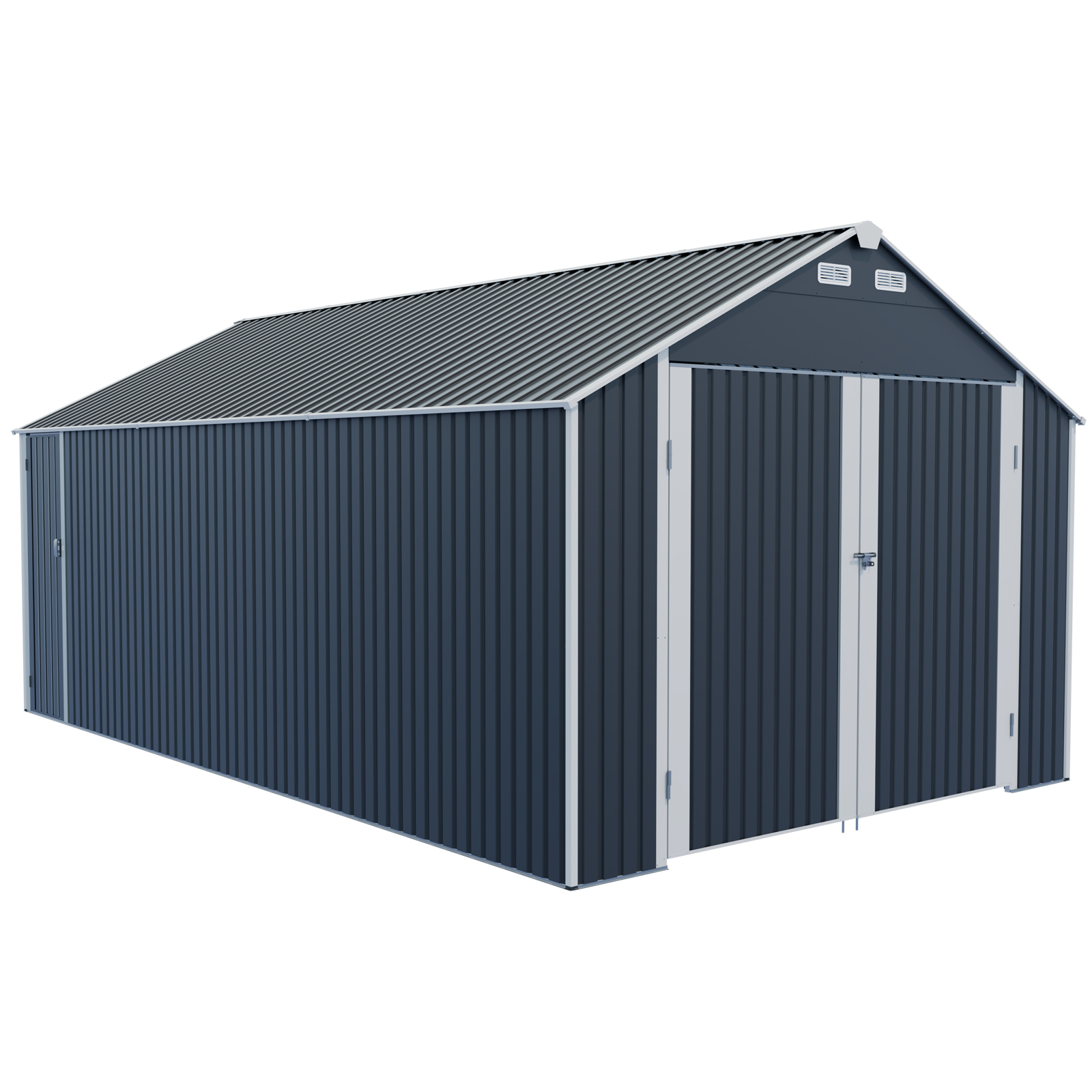 12×20 FT Metal Outdoor Storage Shed
