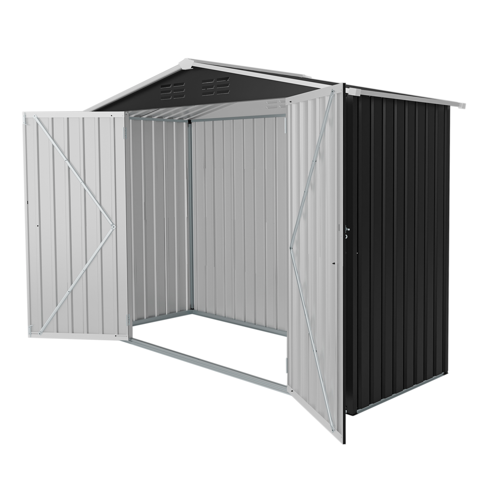 8FT x 4FT Outdoor Metal Storage Shed