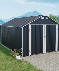 12×20 FT Metal Outdoor Storage Shed