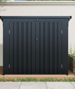 Garbage Bin Shed Stores 2 Trash Cans
